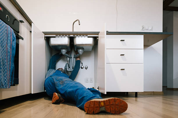 Professional Plumbing technician working in North Wales, PA